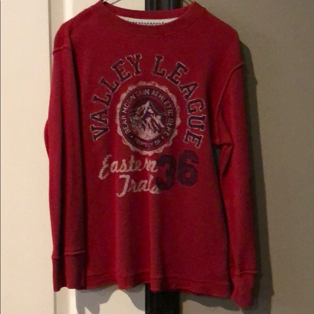 Red Henley shirt-Children’s Place